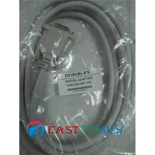 DOP(B)-FX Communication cable for Delta DOP(B) HMI to Mitsubishi FX series PLC Length:3m