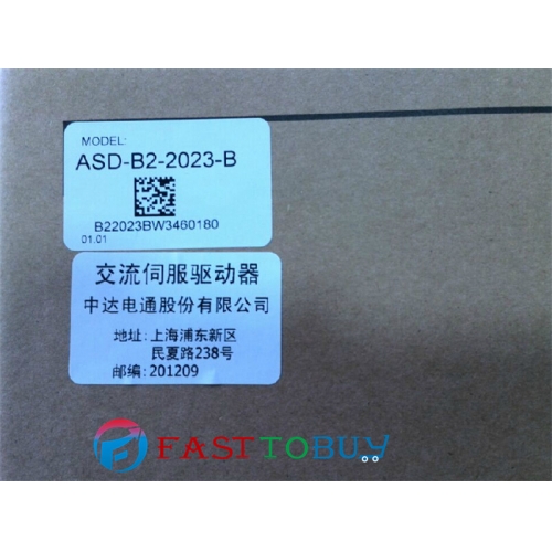 ASD-B2-2023-B Detla AC Sevor Drive 3ph 220V 2kW 13.4A New