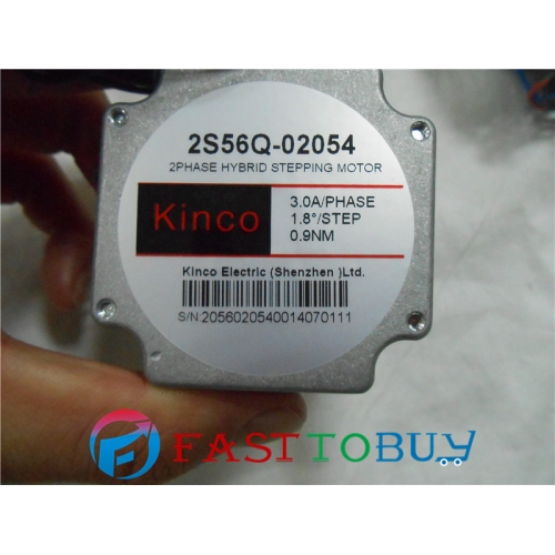 Kinco Stepper Motor 2S56Q-02054 2 phase 1.5~6 A Holding Torque 0.5~2.5Nm New