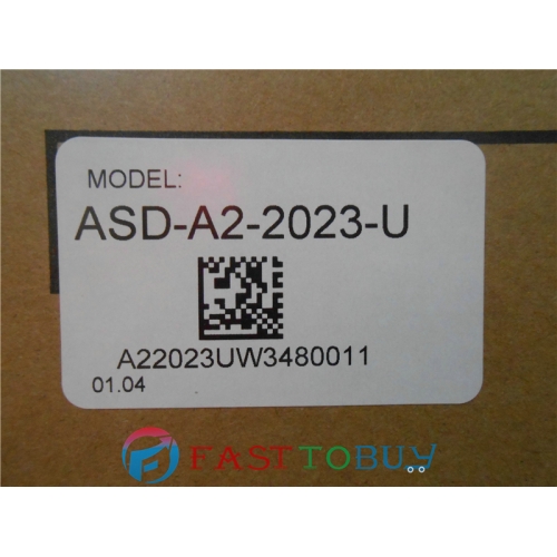 ASD-A2-2023-U Delta AC Servo Drive 3ph 220V 2KW 13.4A E-CAM Extension Port for Digital Input with Full-Closed Control Ne