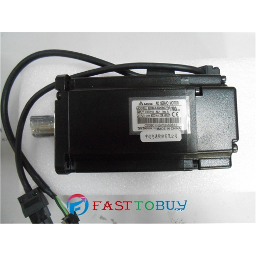 ECMA-C20807RS Delta AC Servo Motor 220V 750W 2.39NM 3000rpm with Keyway Oil Seal New