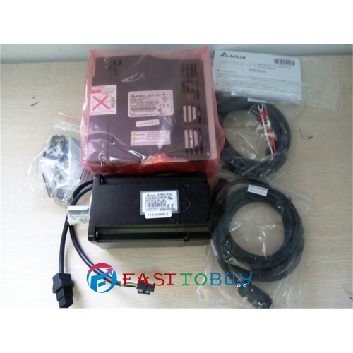 ECMA-C30401ES+ASD-A0121-AB Delta 220V 100W 0.32NM 3000RPM 40mm AC Servo Motor Drive kits 2500ppr with 3M cable