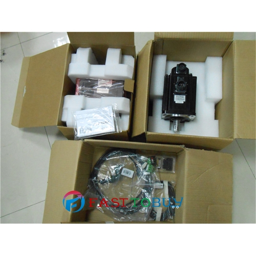 ECMA-C31020ES+ASD-A2023-AB Delta 220V 2KW 6.37NM 3000RPM 100mm AC Servo Motor Drive kits 2500ppr with 3M cable