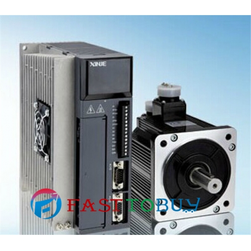 AC Servo Motor Drive kits 220VAC 2KW 7.7NM 2500rpm 130mm Keyway  with 3M cable MS-130ST-M07725B-22P0+DS2-22P3-AS