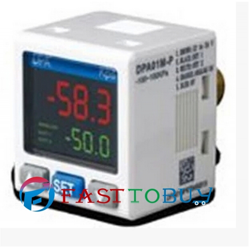 DPA10M-P Delta PRESSURE UNIT 12~24VDC -100~1000kPa output NPN1~5V PT1/8 M5 with PANEL FRAME KIT