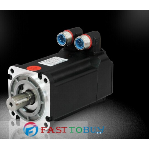 AC220V 1KW 6.3A 3.18NM 3Krpm 80mm Brake AC Servo Motor Drive kits SMH80S-0100-30ABK-3LKH+ED430-0100-PA-K-000 with 3M cab