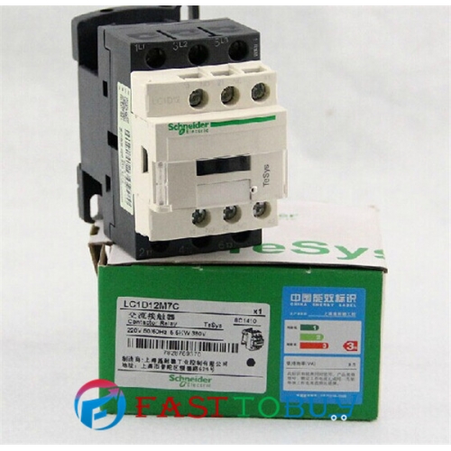 LC1D12M7C LC1-D12M7C Contactor TeSys D 12A AC 220V 50/60Hz New