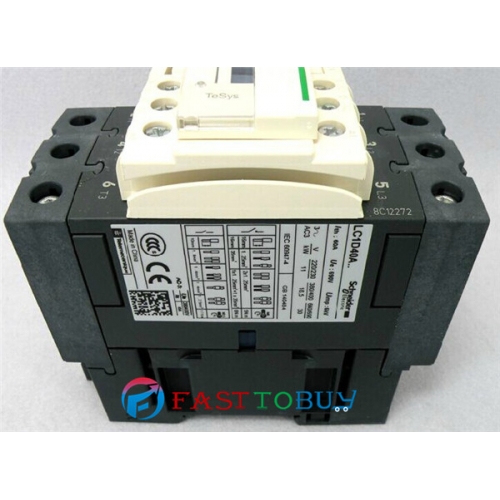 LC1D40AQ7C LC1-D40AQ7C Contactor TeSys D 40A AC 380V 50/60Hz New