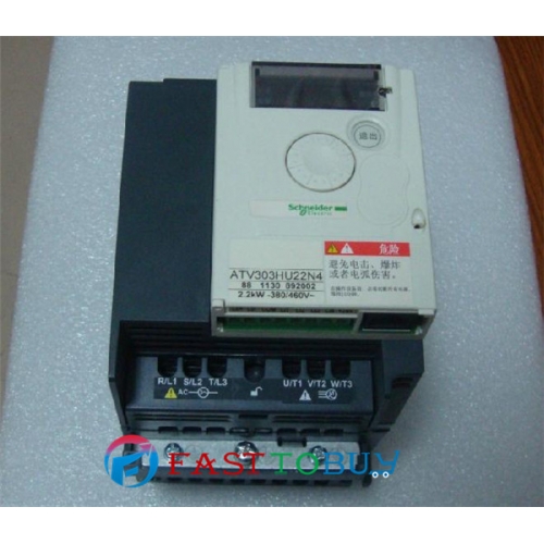 ATV303HU22N4 VFD Inverter  Input 3ph 380V Output 3ph 380~460V 5.5A 0.5~400Hz  2.2KW New