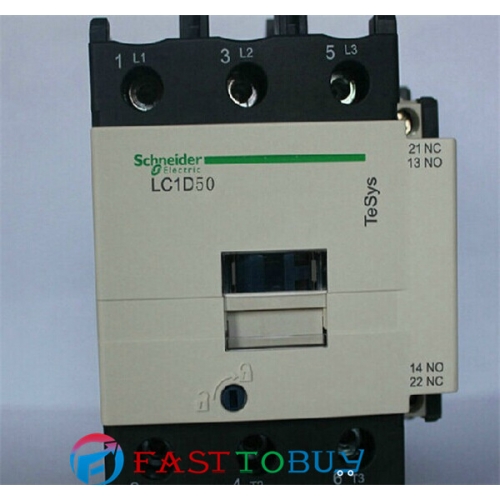 LC1D50M7C LC1-D50M7C TeSys D Contactor 50A AC 220V 50/60Hz New