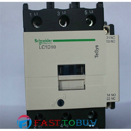 LC1D80Q7C LC1-D80Q7C TeSys D Contactor 80A AC 380V 50/60Hz New