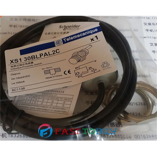 XS130BLPAL2C Proximity Switch 12~24V DC PNP NO 3-wire Embedded type  2M Cable New