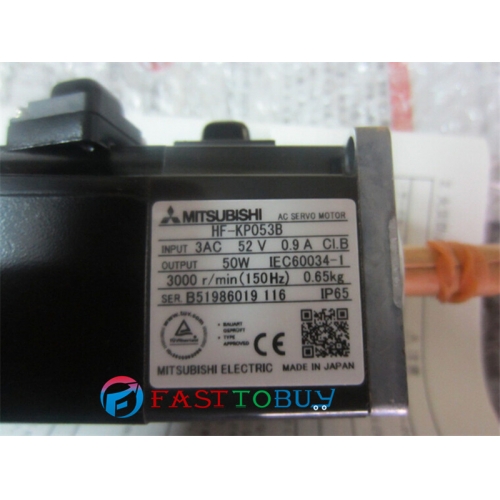 HF-KP053B AC Servo Motor 0.9A 50W 0.16NM 3000r/min with Brake New