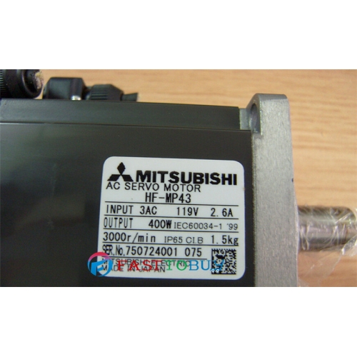 HF-MP43 AC Servo Motor 2.7A 400W 1.3NM 3000r/min New