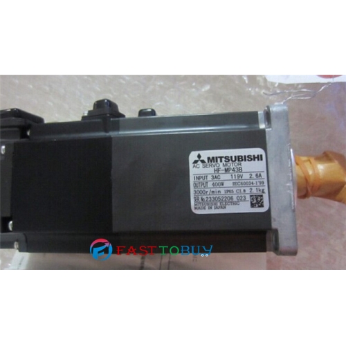 HF-MP43B AC Servo Motor 2.7A 400W 1.3NM 3000r/min with Brake New