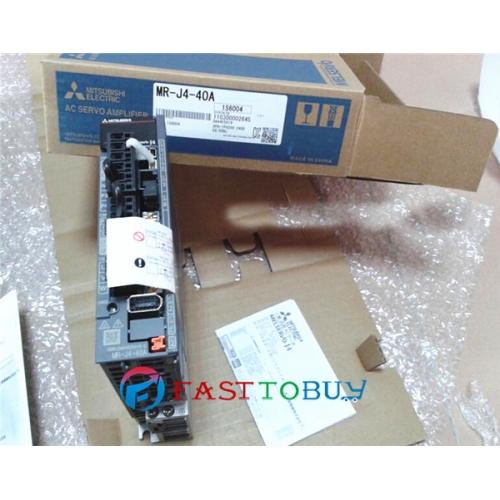 MR-J4-40A  AC Servo Drive 220V 400W 1-Axis New