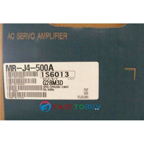 MR-J4-500A AC Servo Drive 220V 5KW 1-Axis New