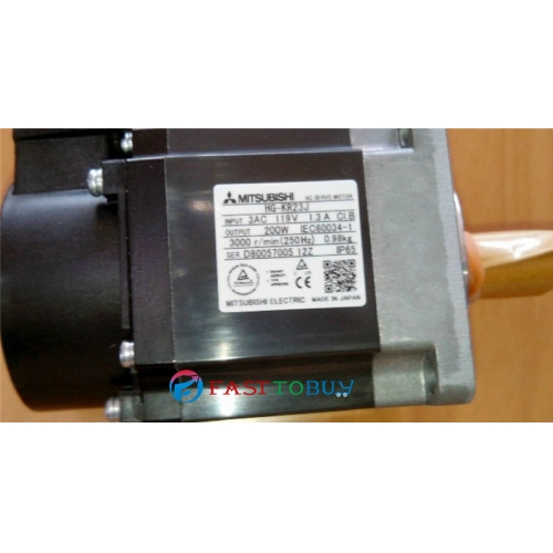 HG-KR23J AC Servo Motor 1.3A 200W 0.64NM 3000rpm Oil seal with 3M Cable New