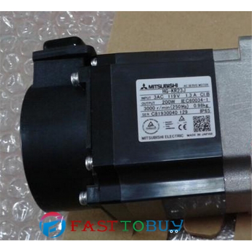 HG-KR23J+MR-J4-20B 1.3A 200W 0.64NM 3000rpm Oil seal AC Servo Motor Drive Kit with 3M Cable New