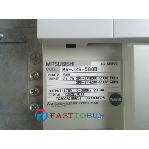 MR-J2S-500B Mitsubishi 220VAC 5KW AC Servo Drive New Original