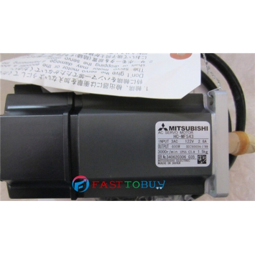 HC-MFS43 200V 2.8A 400W 1.3NM 3000rpm AC Servo Motor New