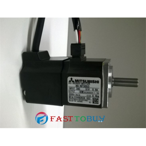 HC-KFS053+MR-J2S-10B 200V 0.83A 50W 0.16NM 3000rpm AC servo motor Drive Kit with 3M Cable New