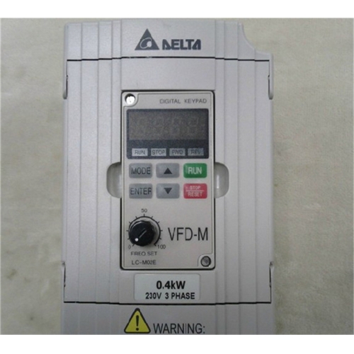 Delta Inverter VFD drive VFD004M23A 3Phase 220V 0.4kW 0.5HP 0.1~400Hz Milling &Woodworking machine