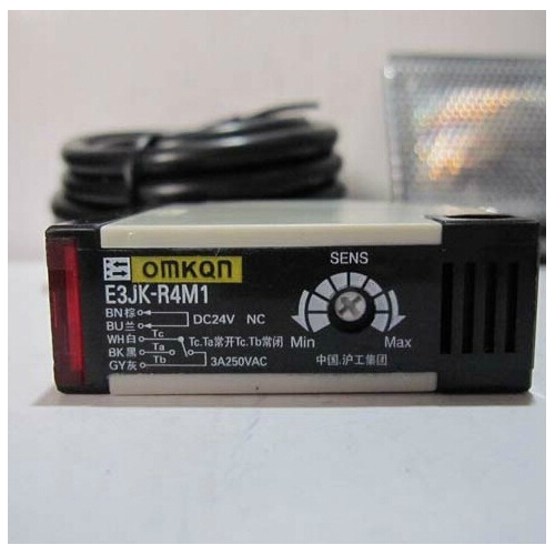 10PCS E3JK-R4M1 4M Photoelectric Switch Feedback Reflective Sensor DC12~24V for Relay