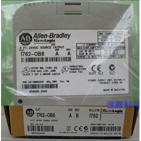 NEW Original 1762-OB8 AB Allen-Bradley MicroLogix 8 Point Digital Output Module Unopened Box