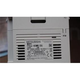 36DI 24DO Relay 24V DC Mitsubishi FX3G-60MR-DS PLC for upgrade FX1N