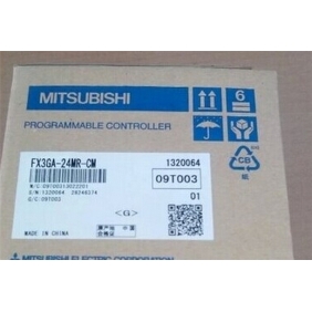 14DI 10DO Relay 100?40VAC Mitsubishi FX3GA-24MR-CM PLC for upgrade FX1N