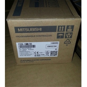 FX3U-16MR-DS PLC 24V DC 8DI 8DO Relay Mitsubishi with Programing Cable