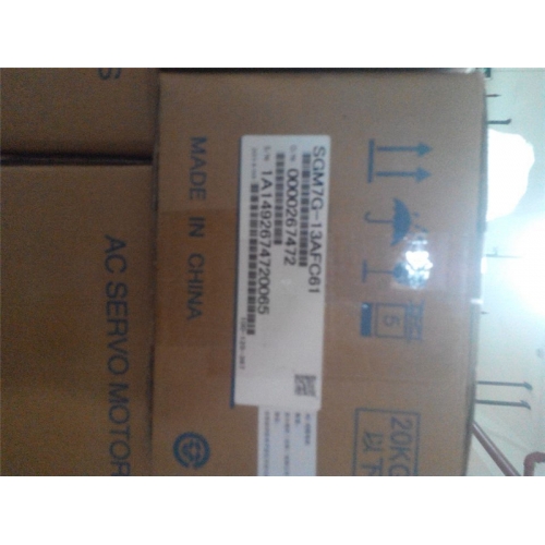 SGD7S-120A00A+SGM7G-13AFC61  YASKAWA  ?-7-Series  200V  1.3KW  8.34NM  1500r/min AC Rotary Servomotor Drive Kit