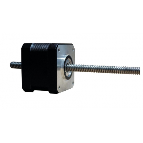 Through the Shaft  Screw Linear Stepper Motor NEMA17 42mm0.22N.M TR6.35*3.65(P2)310mm For 3D Printer