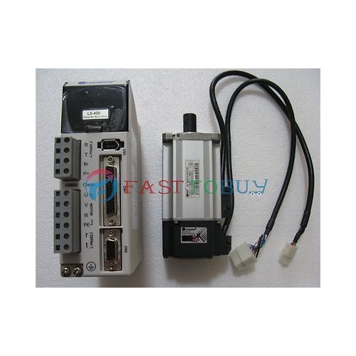 0.318NM 2500line Flange 40mm NEMA16 220V 100W 3000R/Min Brake 1.27A AC Servo Motor+Drive+3M Cable