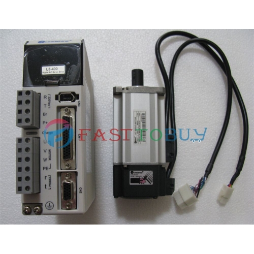 0.318NM 2500line Flange 40mm NEMA16 220V 100W 3000R/Min 1.27A AC Servo Motor+Drive+3M Cable