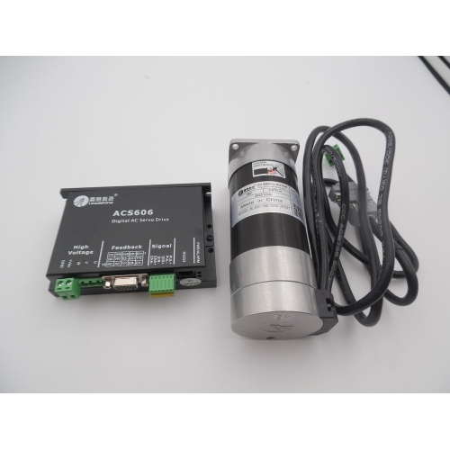 50W 3A 24VDC 0.16NM 3000RPM Brushless DC Servo Motor Dirve Kit pulse Control BLM57050-1000+ACS606