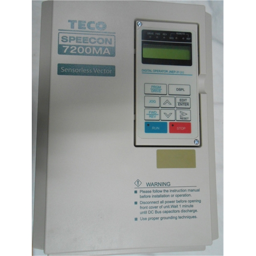 11KW 15HP 220V 400Hz TECO 7200MA VFD for Engrave Packaging Machine Tool 1Year Warranty