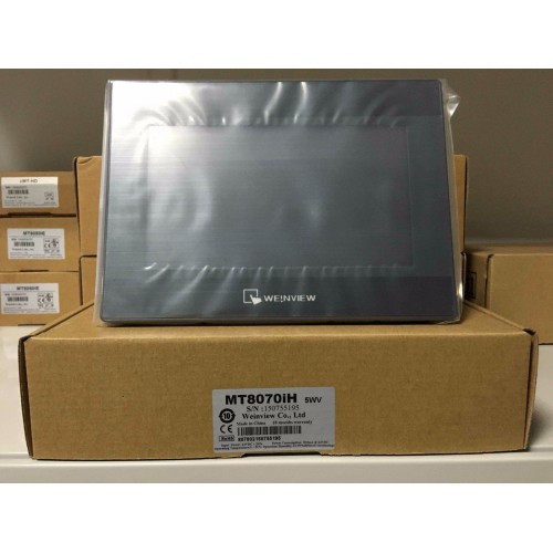 7inch 800*480 Ethernet USB Host HMI Touch Panel Weinview MT8070iH5 CE Programing Cable&Software