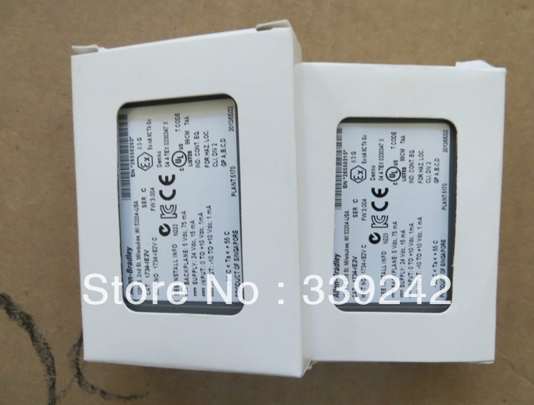 1734-IE2V AB Allen-Bradley PLC 75mA 2 single-ended Analog Input Modules 1734 Series Original brand new