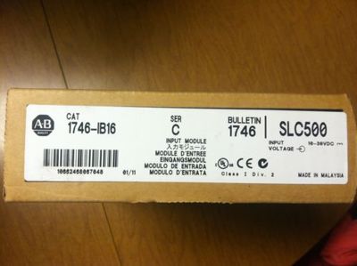 1746-IB16 Allen-Bradley PLC 1746 Digital AC Input Modules 10-30V DC Sink 16 Input New