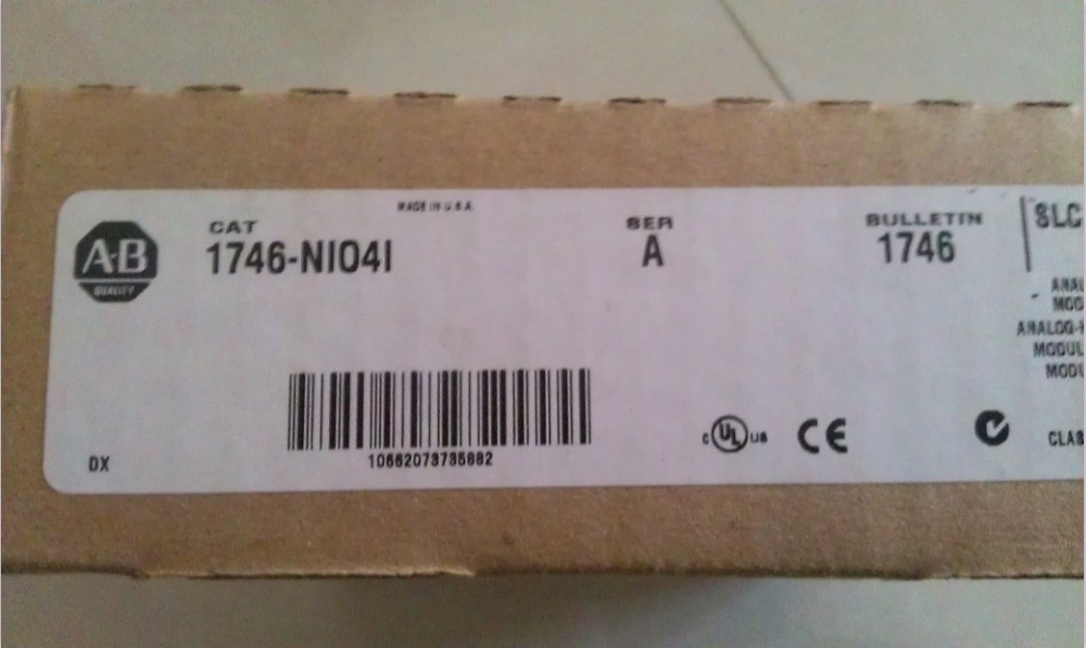 1746-NIO4I Allen-Bradley PLC 2 Analog Input 2 Analog Current Output New