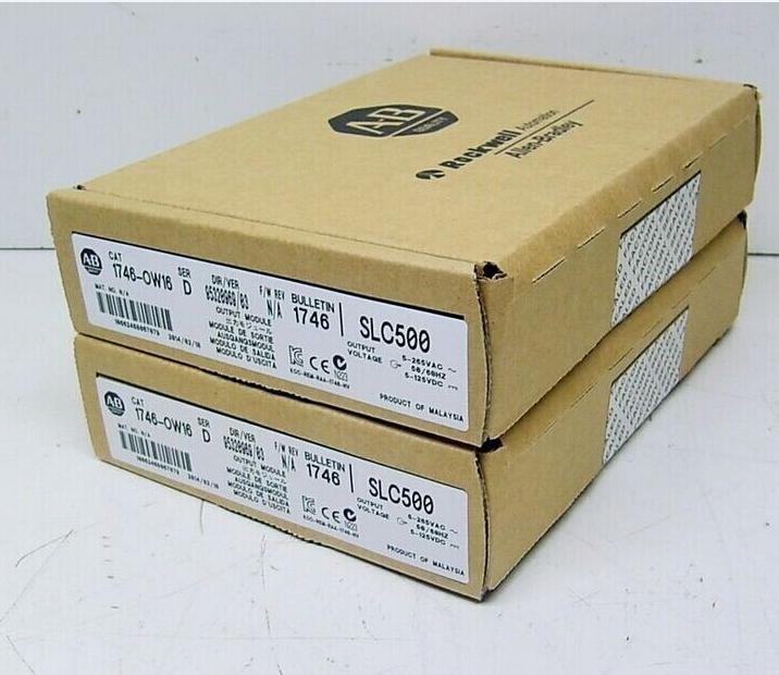 1746-OW16 Allen-Bradley PLC 1746 Digital Contact Output Modules 5-125V DC 5-265V AC 16(2 sets of 8) Output New