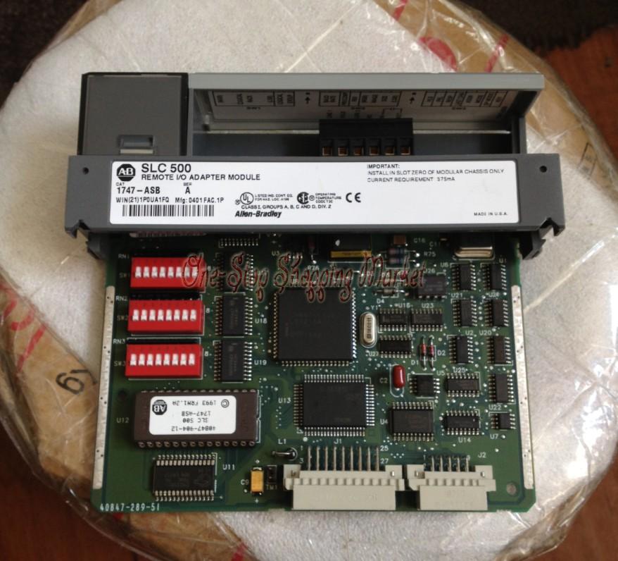 1747-ASB AB Allen-Bradley PLC Universal Remote I/O adapter module 1747 Series Original brand new