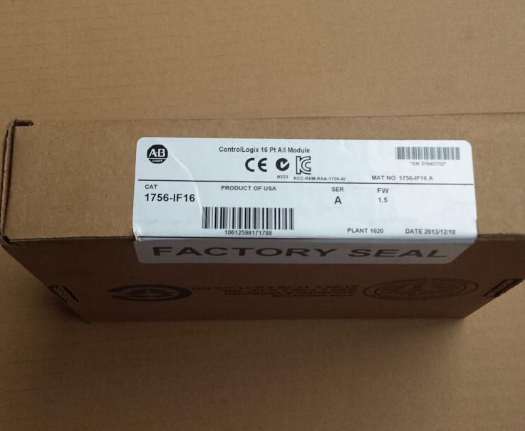 1756-IF16/A Allen-Bradley PLC 16 Channel Current/Voltage Analog Input Module(36 Pin) Series A New