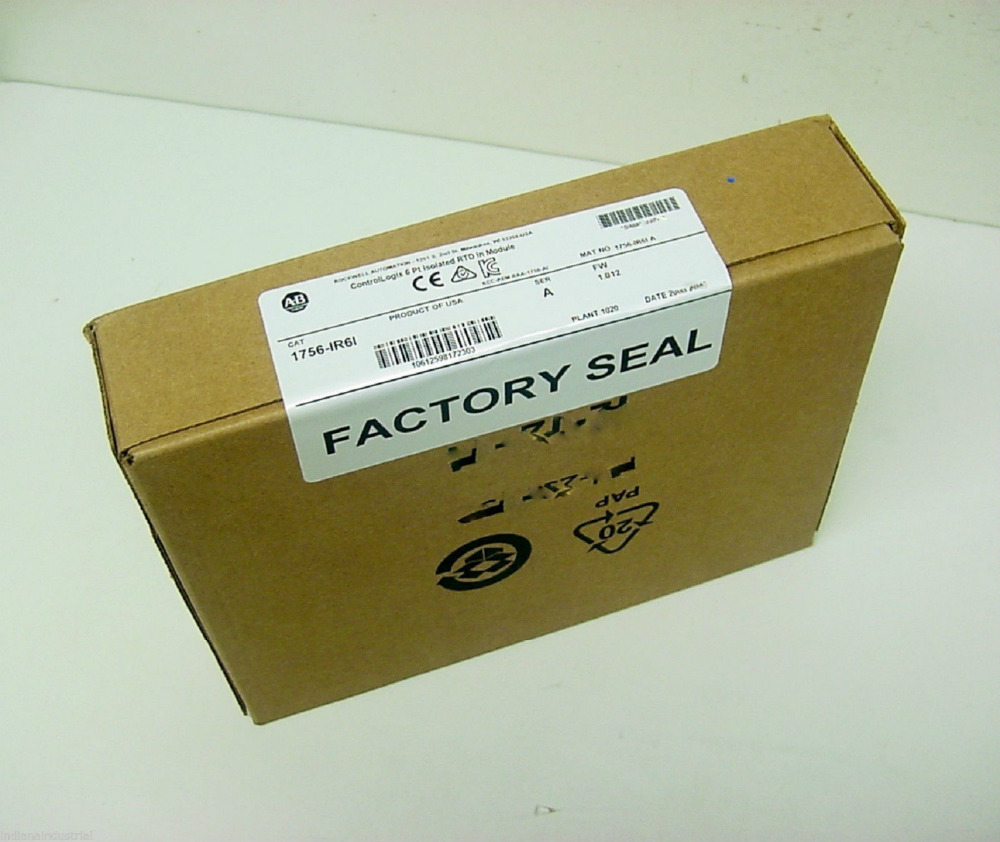 1756-IR6I Allen-Bradley PLC 6 Channel Isolated RTD Input Module(20 Pin) New