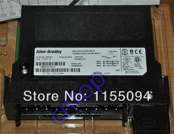 1756-IT6I Allen-Bradley PLC 6 Channel Isolated Thermocouple Input Module(20 Pin) New