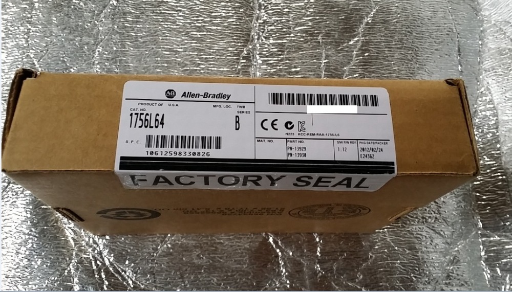 1756-L64 Rockwell PLC CONTROLLOGIX serial NEW