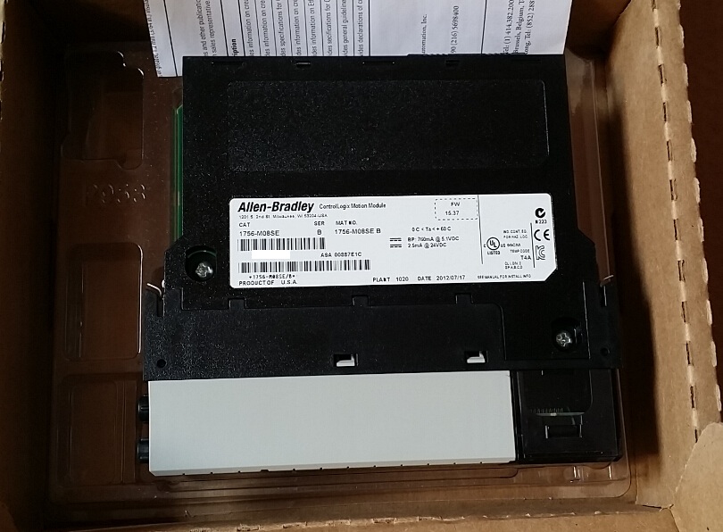 1756-M08SE Allen-Bradley PLC 8-Axis SERCOS Motion Control Module New