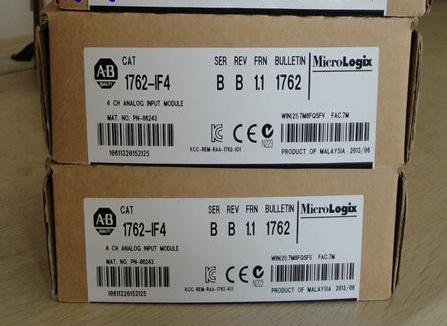 1762-IF4 AB Allen-Bradley PLC 4 differential inputs  Analog I/O Module 1762 Series Original brand new